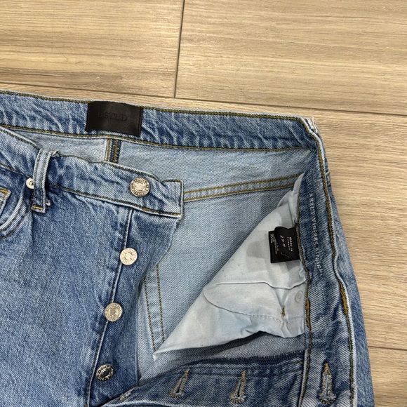 DSTLD Absolute Vintage Straight Jeans in Kinetic - Picture 3 of 6